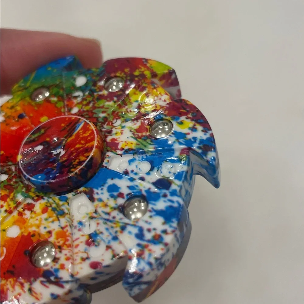 Stress Relief Colorful Fidget Spinner Party Favor